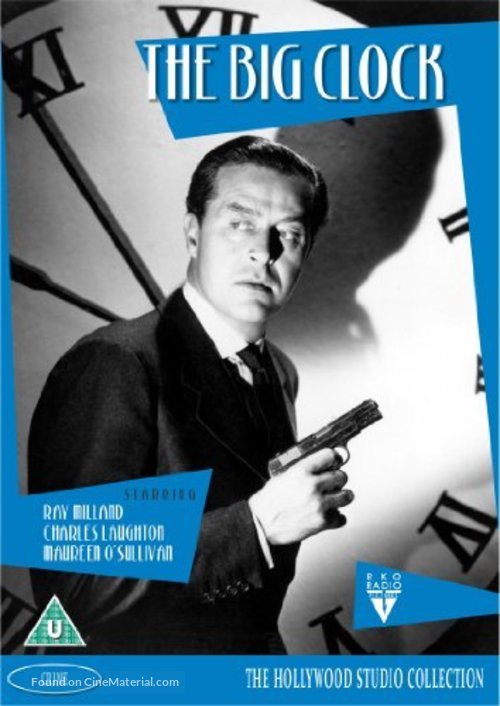 The Big Clock - British DVD movie cover