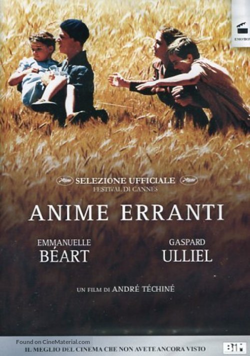 Les &eacute;gar&eacute;s - Italian DVD movie cover