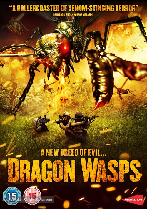 Dragon Wasps - British DVD movie cover
