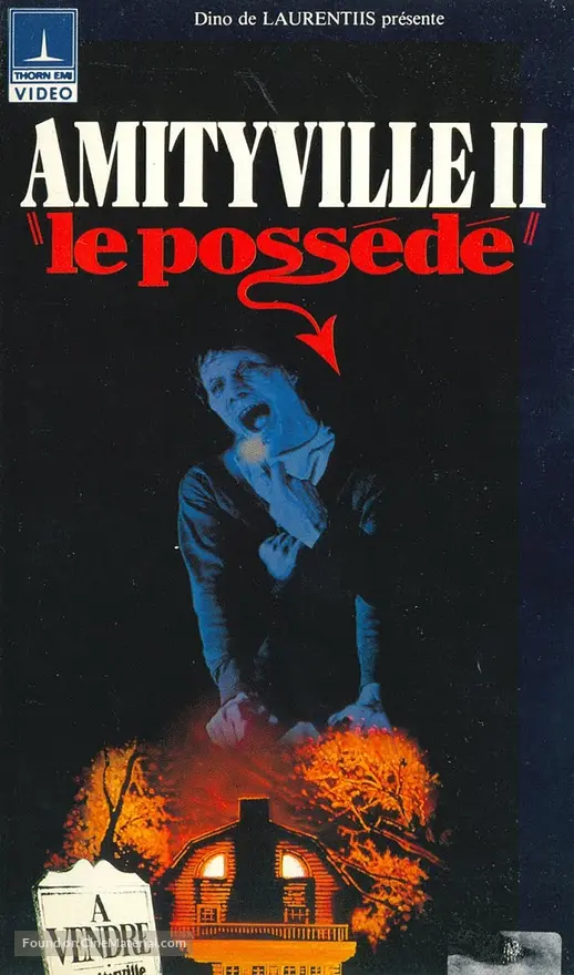 Amityville II: The Possession - French VHS movie cover