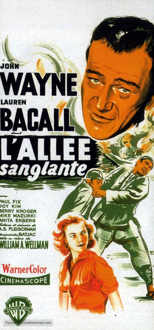 Blood Alley - French Movie Poster
