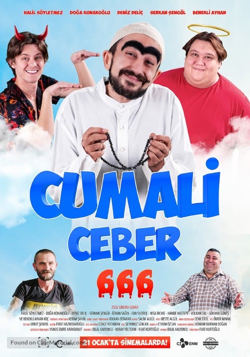 Cumali Ceber 666 - Turkish Movie Poster