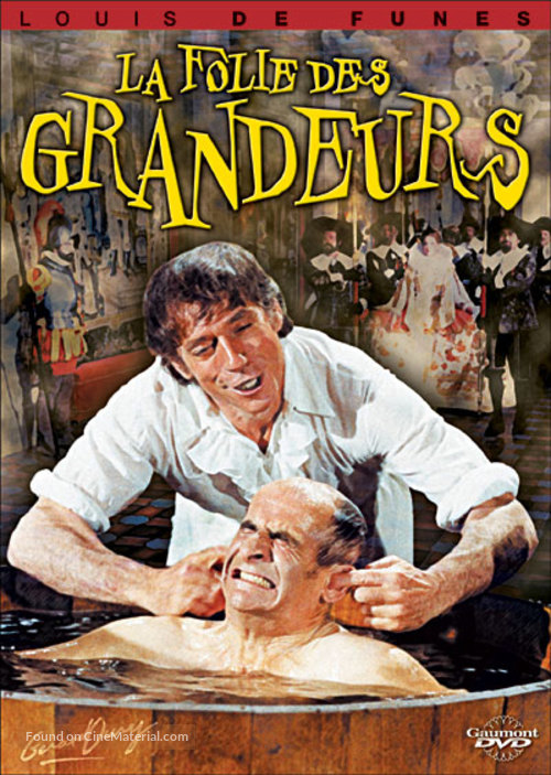 La folie des grandeurs - French DVD movie cover