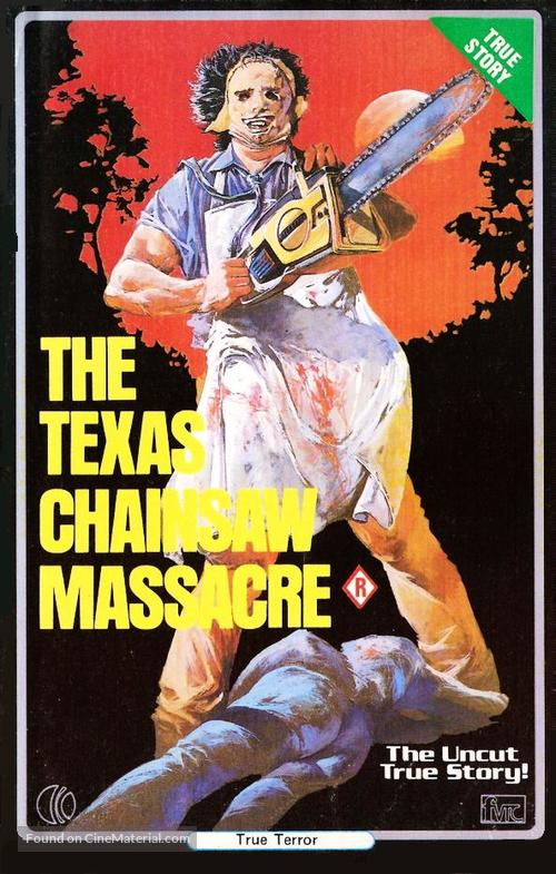 The Texas Chain Saw Massacre - Australian VHS movie cover