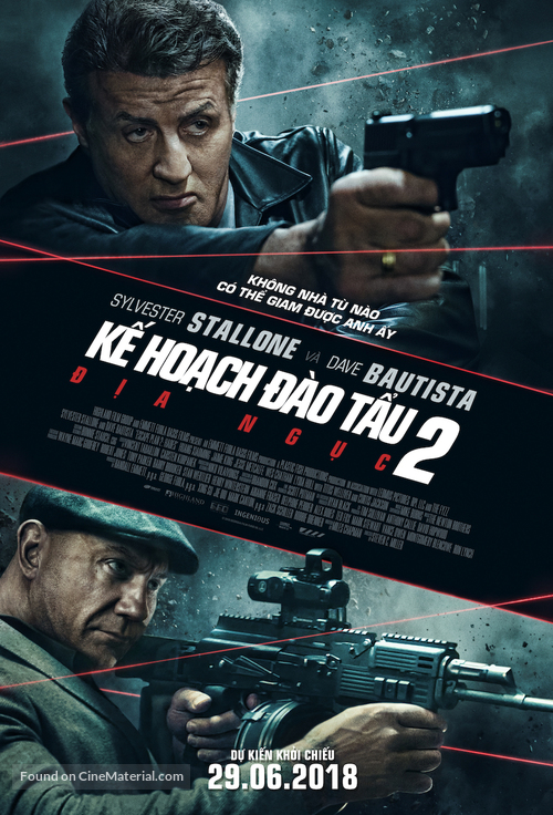 Escape Plan 2: Hades - Vietnamese Movie Poster