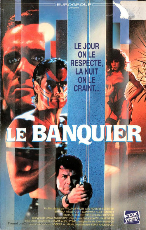 The Banker - French VHS movie cover