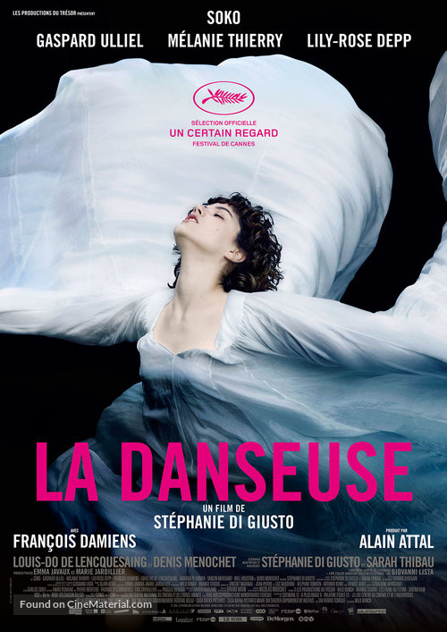 La danseuse - Belgian Movie Poster