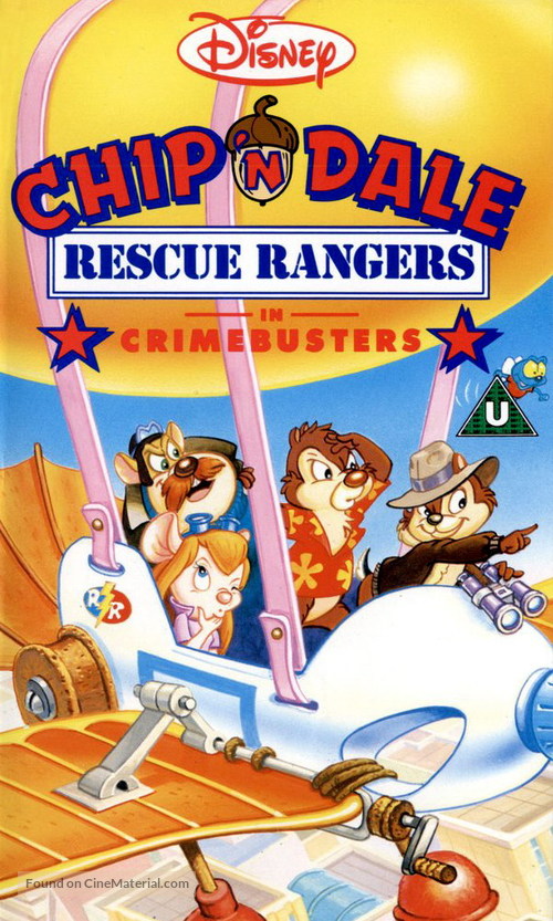&quot;Chip &#039;n Dale Rescue Rangers&quot; - VHS movie cover
