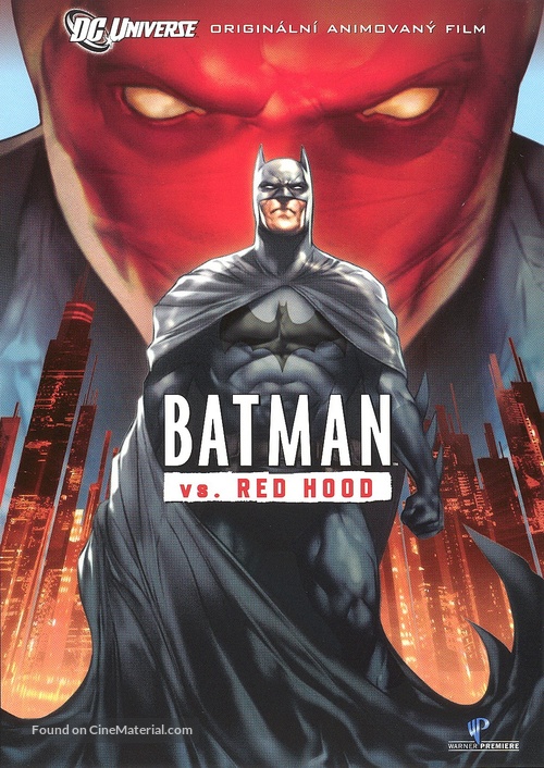 Batman: Under the Red Hood - Czech DVD movie cover