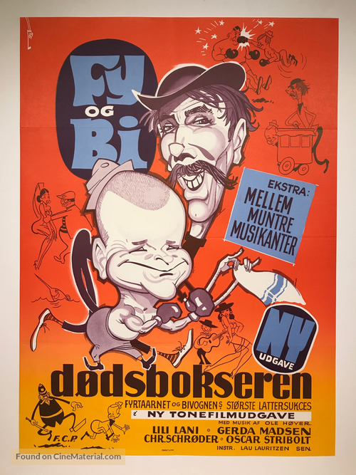 D&oslash;dsbokseren - Danish Movie Poster