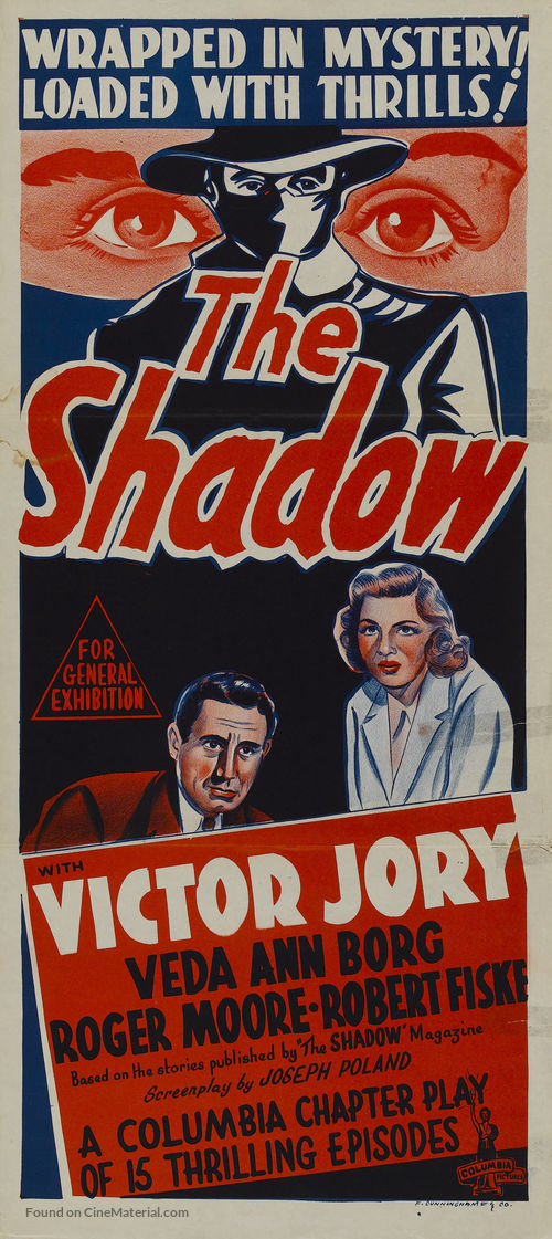 The Shadow - Australian Movie Poster