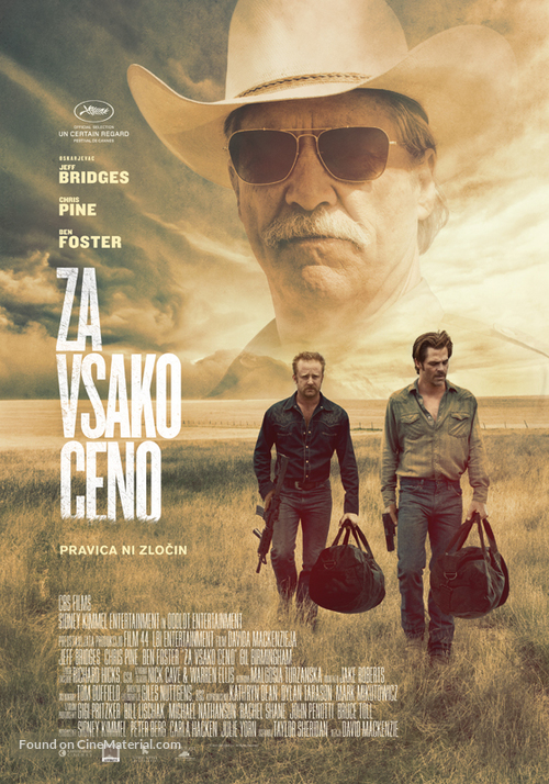 Hell or High Water - Slovenian Movie Poster