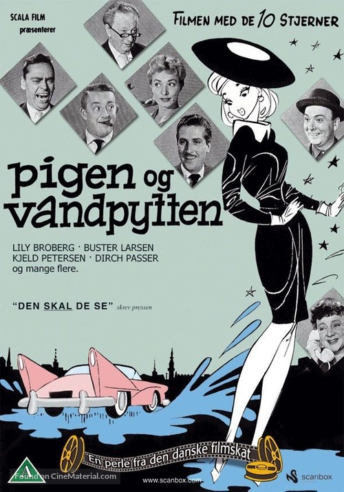 Pigen og vandpytten - Danish DVD movie cover