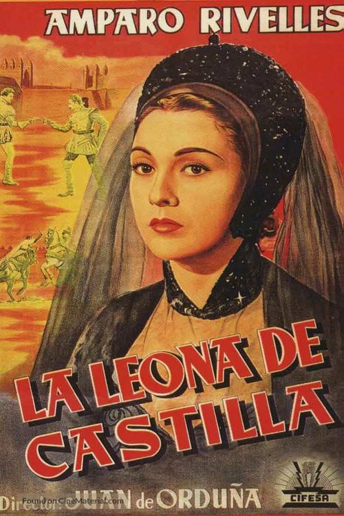 La leona de Castilla - Spanish Movie Poster