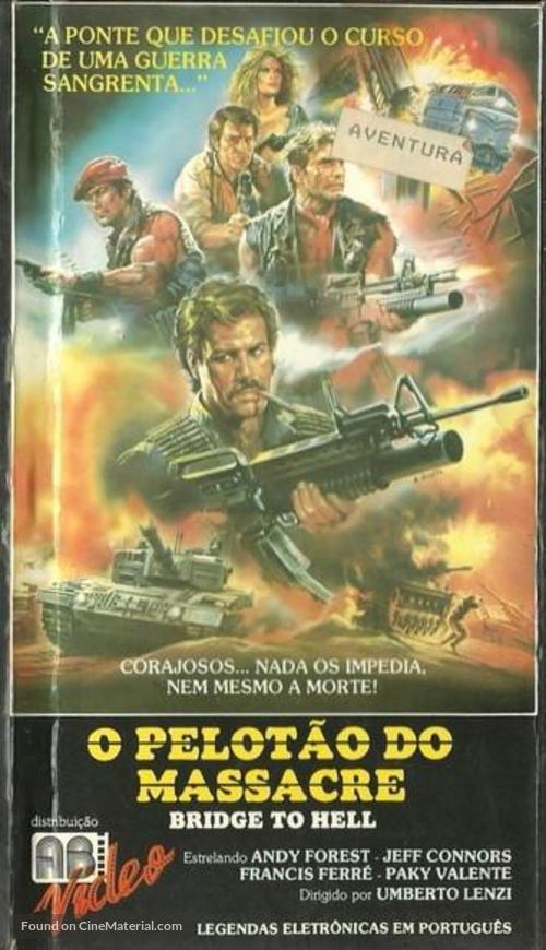 Ponte per l&#039;inferno, Un - Brazilian VHS movie cover