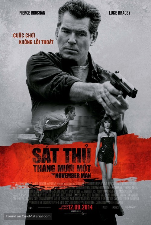 The November Man - Vietnamese Movie Poster