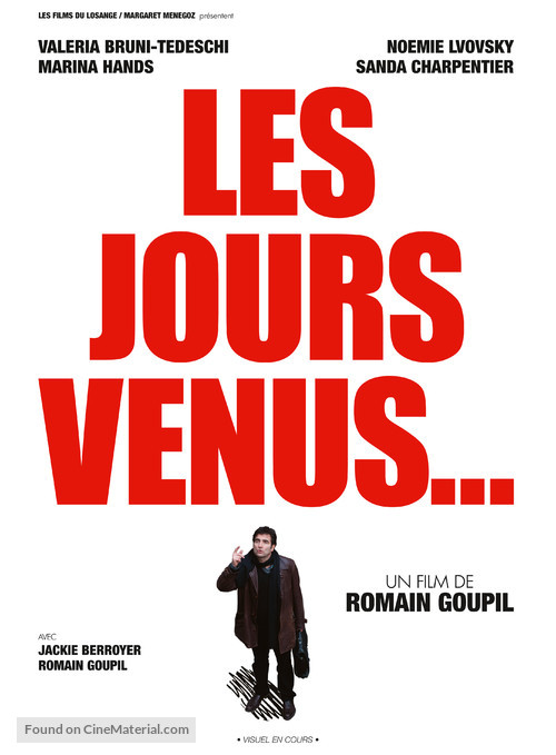 Les jours venus - French Movie Poster