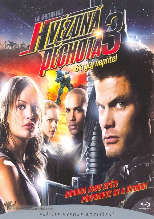 Starship Troopers 3: Marauder - Czech Blu-Ray movie cover