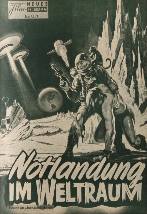 Robinson Crusoe on Mars - German poster