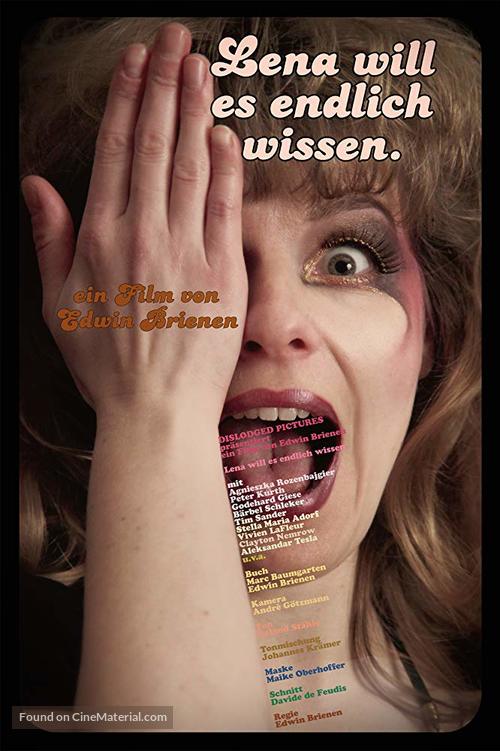 Lena will es endlich wissen - German Movie Poster