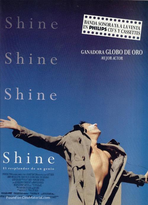 Shine - Spanish Movie Poster