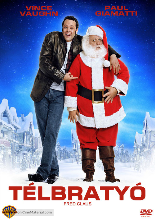 Fred Claus - Hungarian DVD movie cover