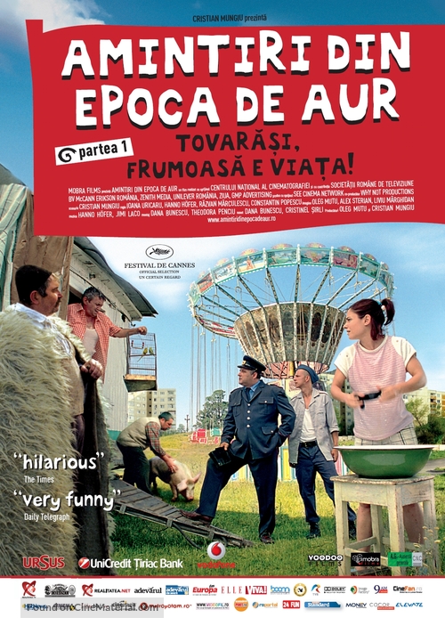 Amintiri din epoca de aur - Romanian Movie Poster
