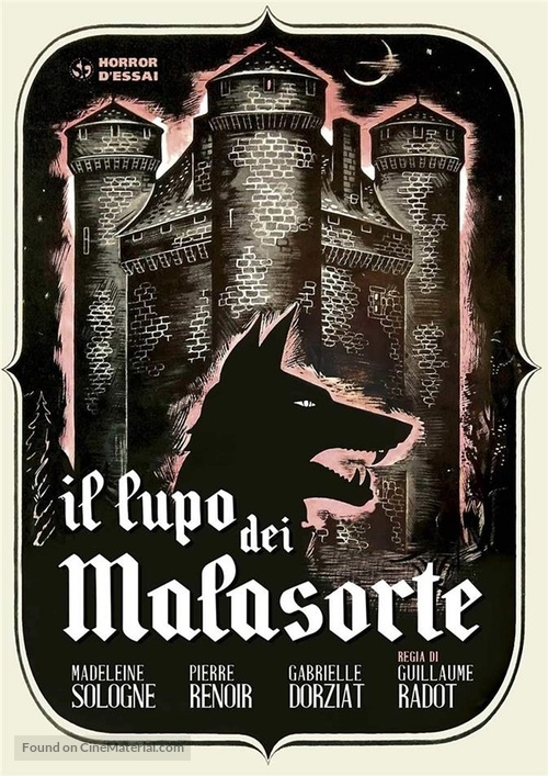 Le loup des Malveneur - Italian DVD movie cover