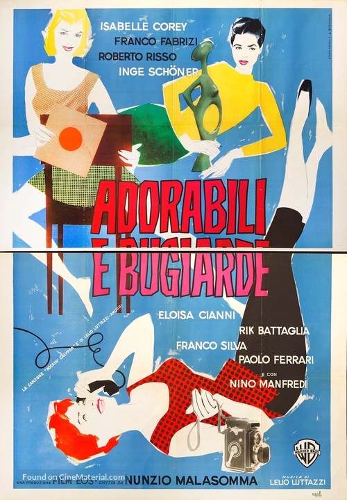 Adorabili e bugiarde - Italian Movie Poster