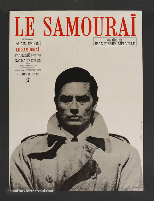 Le samoura&iuml; - French Movie Poster