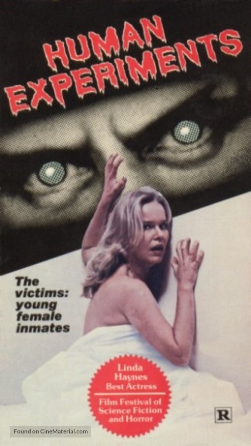 Human Experiments - VHS movie cover