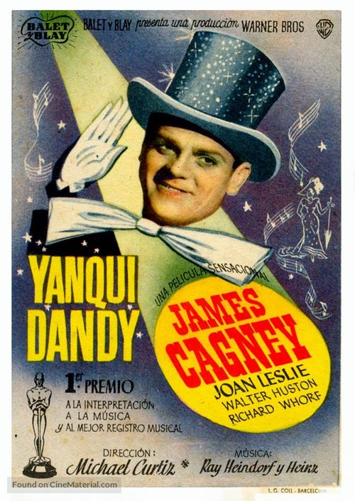 Yankee Doodle Dandy - Spanish Movie Poster