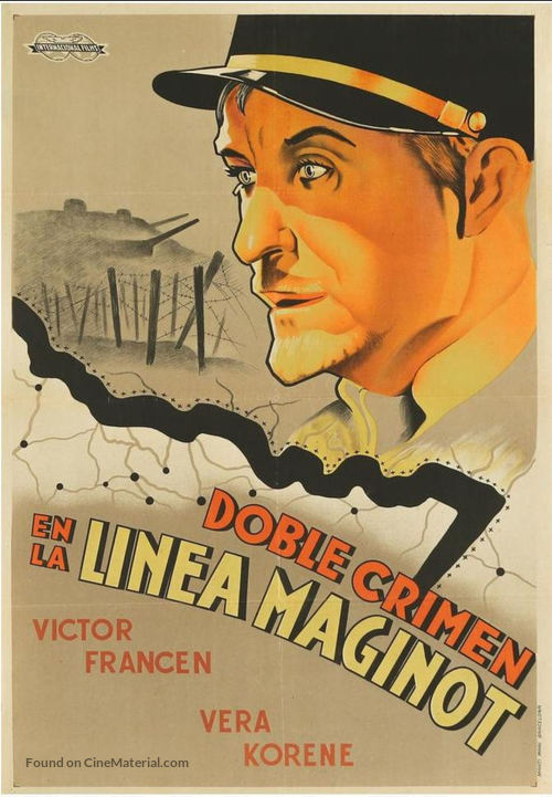 Double crime sur la ligne Maginot - Spanish Movie Poster