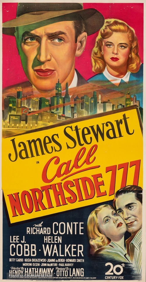 Call Northside 777 - Movie Poster