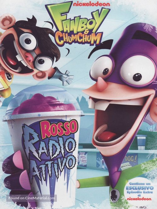 &quot;Fanboy and Chum Chum&quot; - Italian DVD movie cover