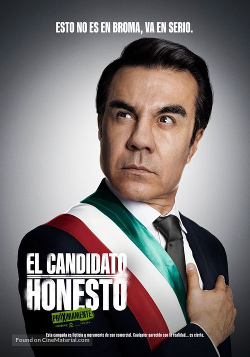 El candidato honesto - Mexican Movie Poster