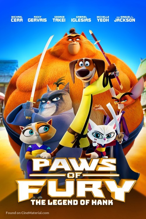 Paws of Fury: The Legend of Hank - Movie Cover