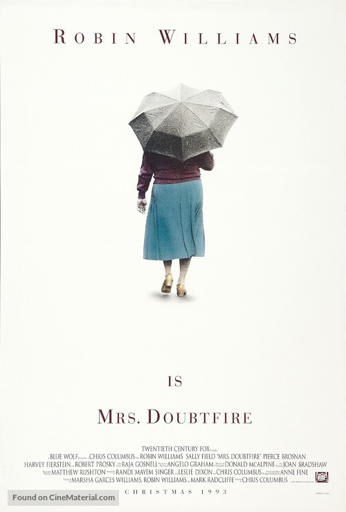 Mrs. Doubtfire - Movie Poster