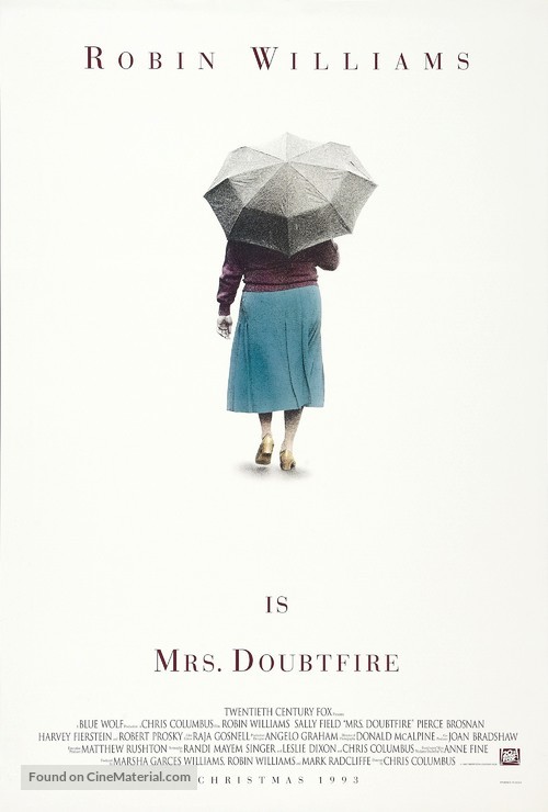 Mrs. Doubtfire - Movie Poster