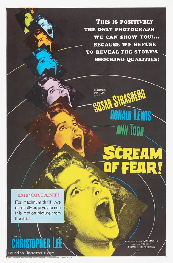 Taste of Fear - Movie Poster