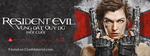 Resident Evil: The Final Chapter - Vietnamese poster