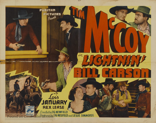 Lightnin&#039; Bill Carson - Movie Poster