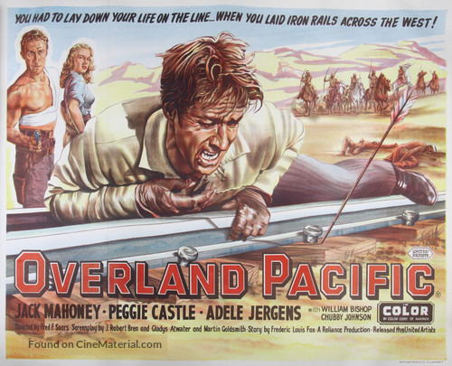 Overland Pacific - British Movie Poster