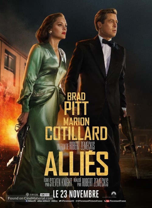Allied - French Movie Poster