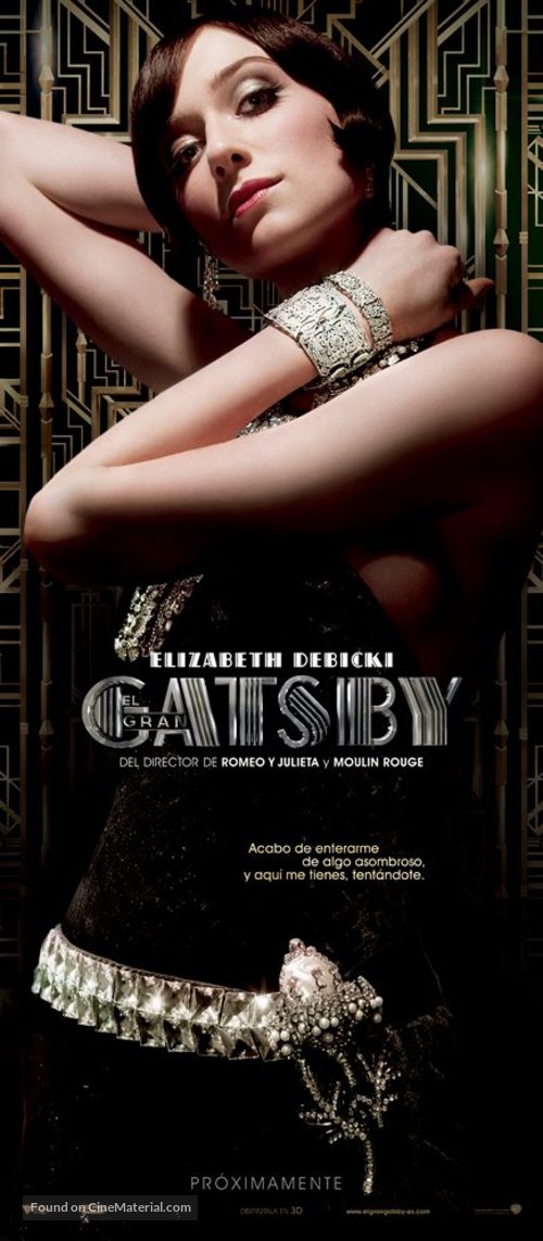 The Great Gatsby - Spanish Movie Poster