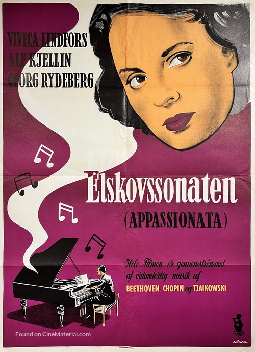 Appassionata - Danish Movie Poster