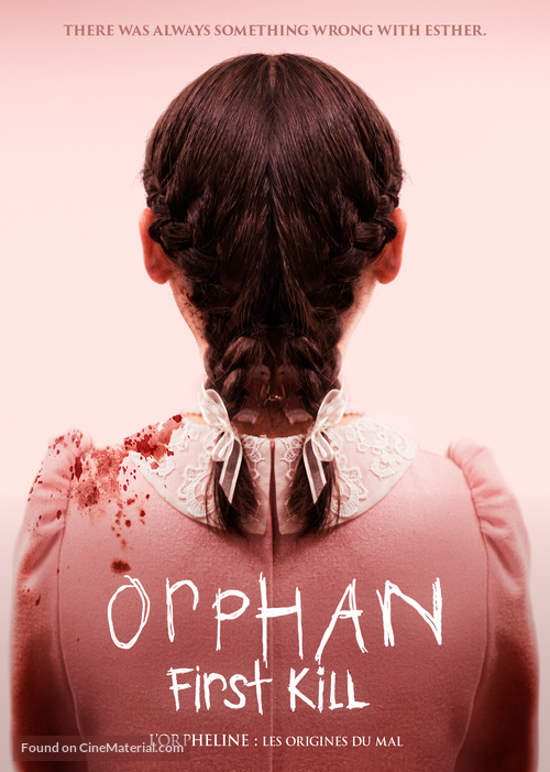 Orphan: First Kill - Canadian DVD movie cover