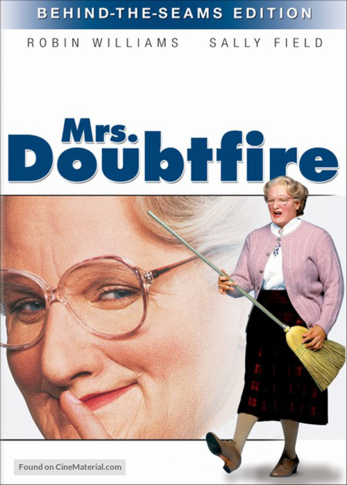 Mrs. Doubtfire - DVD movie cover