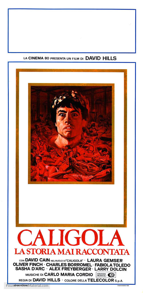 Caligola: La storia mai raccontata - Italian Movie Poster