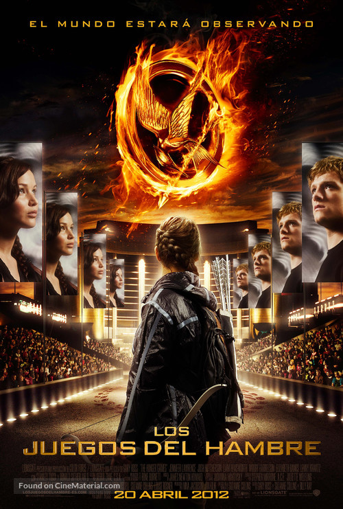 The Hunger Games - Spanish Movie Poster